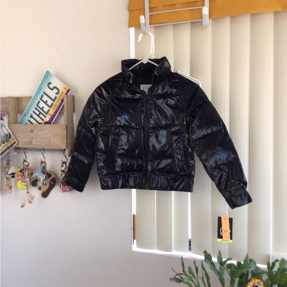 ‘Art Class’ Puffer Shine Jacket NWT
